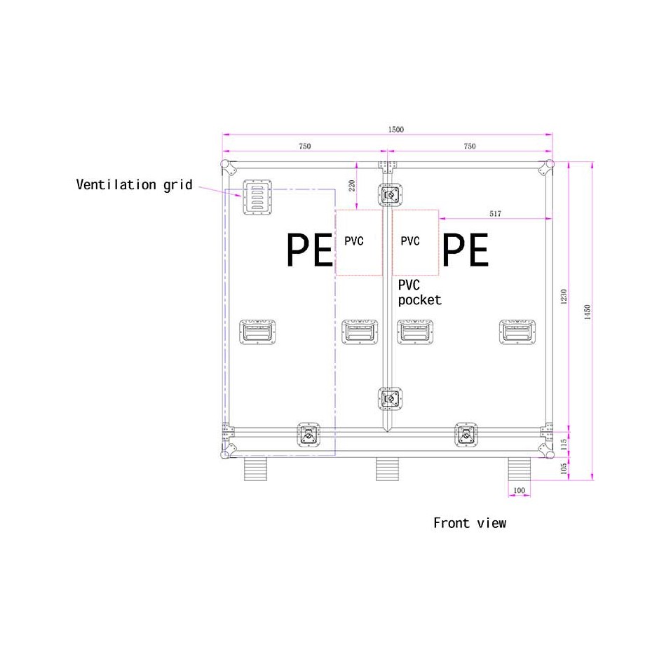 Flight Case Aufblasbares Modul - 18006 - 10-cover