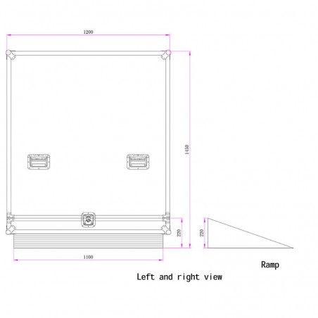 Flight Case Aufblasbares Modul - 18010 - 13-cover