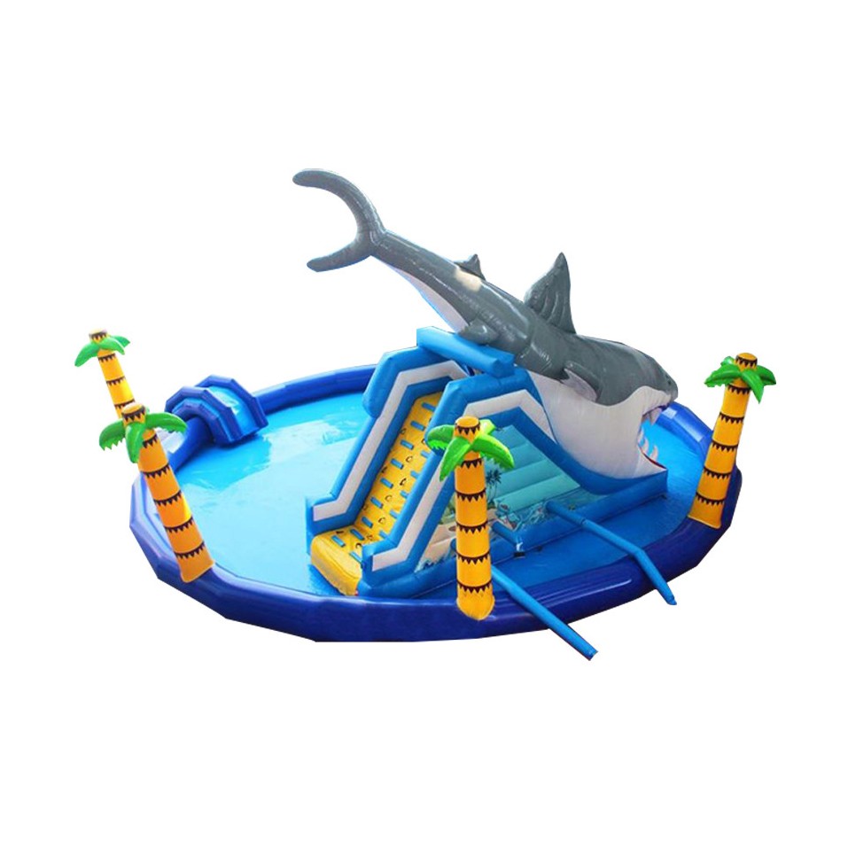Aufblasbarer Wasserpark Hai - 279-cover