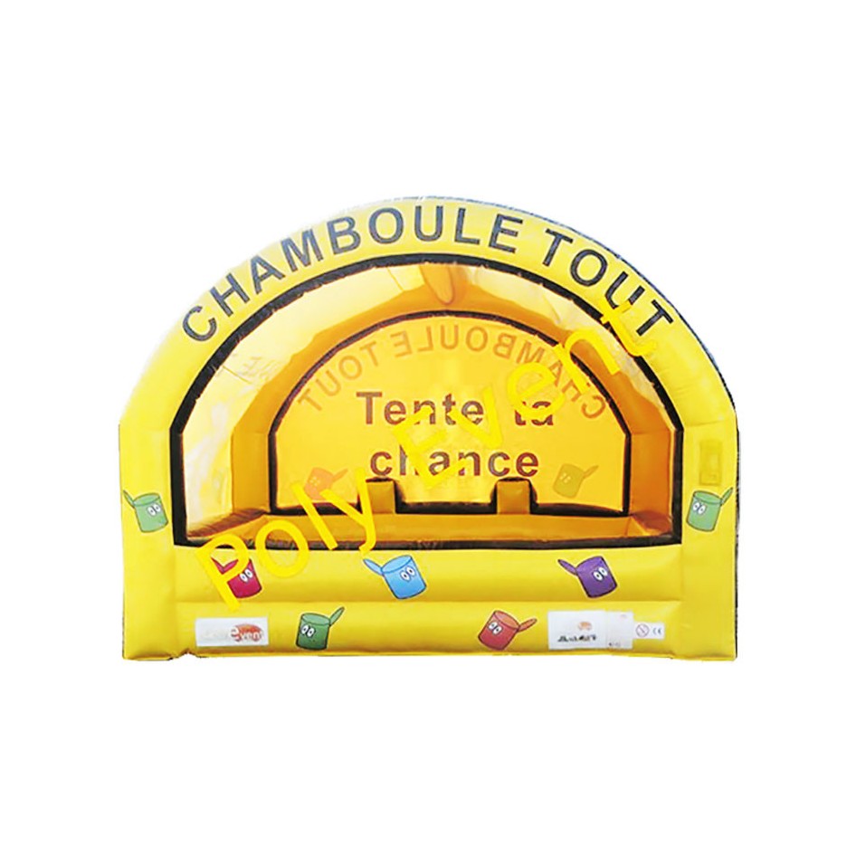 Gebraucht: Aufblasbares Dosenwerfen-Spiel - 18223 - 6-cover