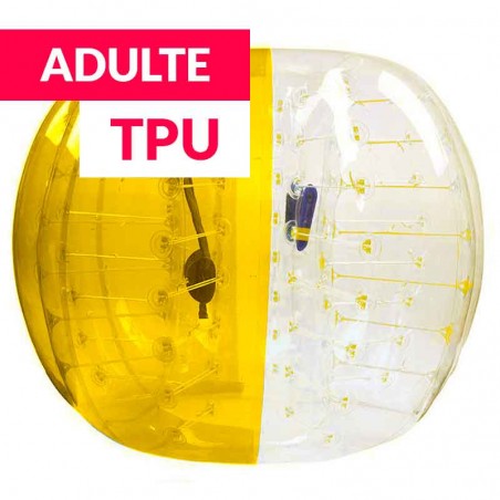 Zorb Fussball Erwachsene TPU Zweifarbig Gelb - 348-cover