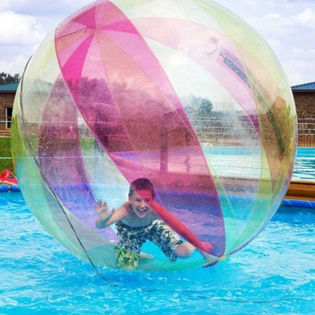 Wasser Laufball PVC 2m Bicolour Gelb - 20196 - 7-cover