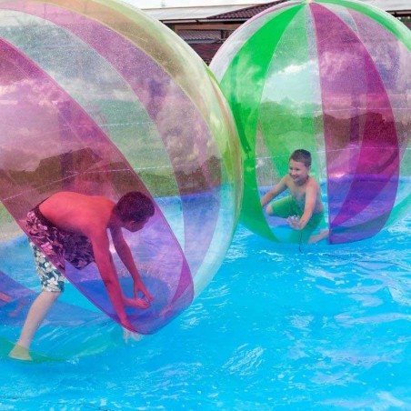 Wasser Laufball PVC 2m Bicolour Gelb - 20197 - 8-cover