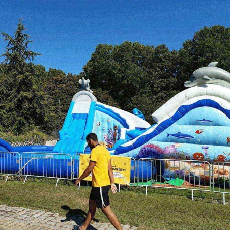 Aufblasbarer Wasserpark Aqualand Gebraucht - 20425 - 6-cover