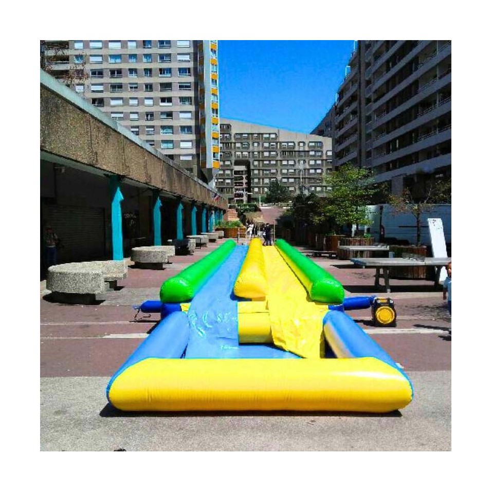 Doppel Wasserrutsche 23m Mit Pool - 20507 - 9-cover
