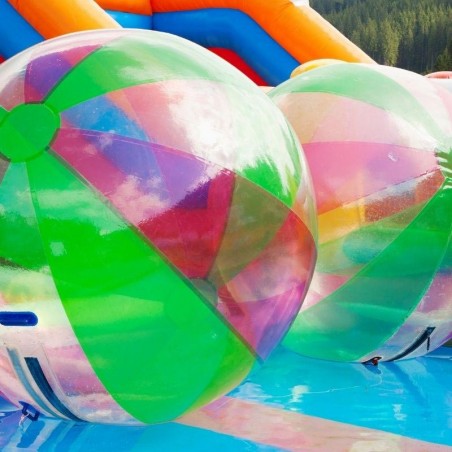 Wasser Laufball PVC 2m Bicolour Gelb - 20720 - 2-cover
