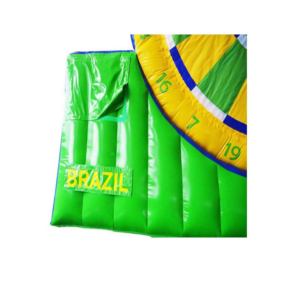 Aufblasbare Dartscheibe 5m Brasilien - 21251 - 1-cover
