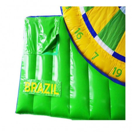 Aufblasbare Dartscheibe 5m Brasilien - 21251 - 1-cover