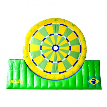 Aufblasbare Dartscheibe 5m Brasilien - 21253 - 3-cover