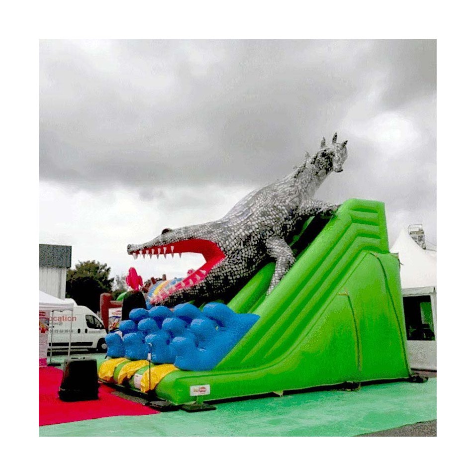 Krokodil Aufblasbare Rutsche - 21500 - 5-cover