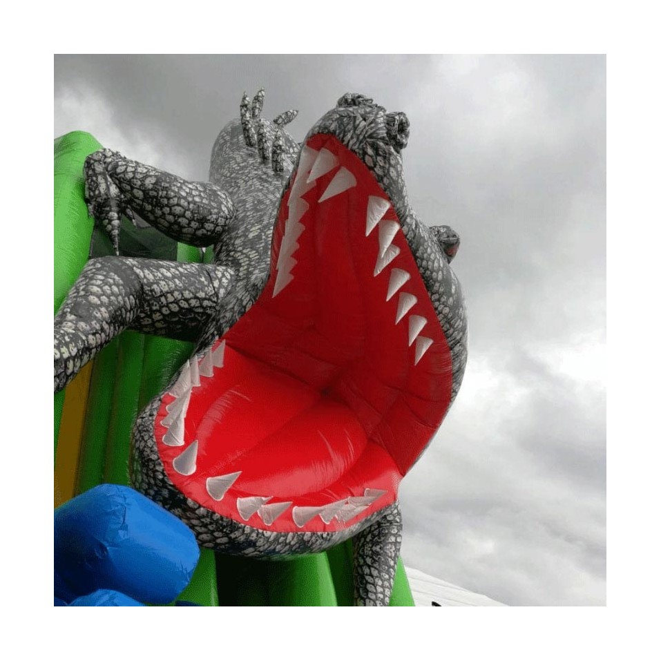 Krokodil Aufblasbare Rutsche - 21501 - 6-cover