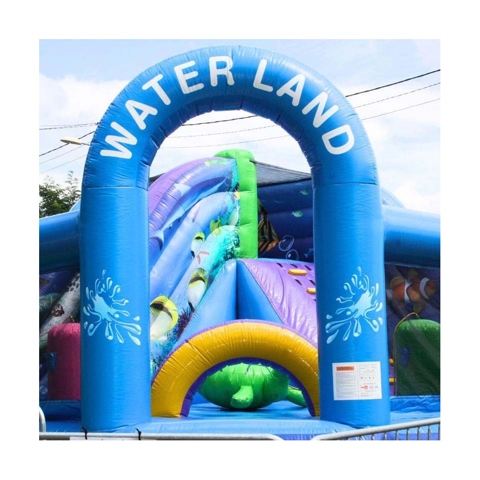Aufblasbarer Wasserpark Waterland - 22096 - 1-cover