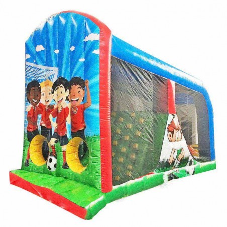 Aufblasbarer Hindernisparcours Foot Kids Gebraucht - 235-cover