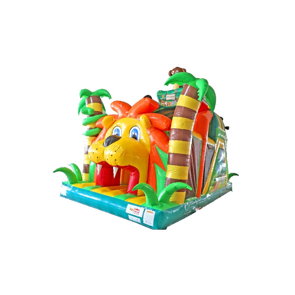 Aufblasbarer Hindernisparcours King Lion - 22407 - 5-cover