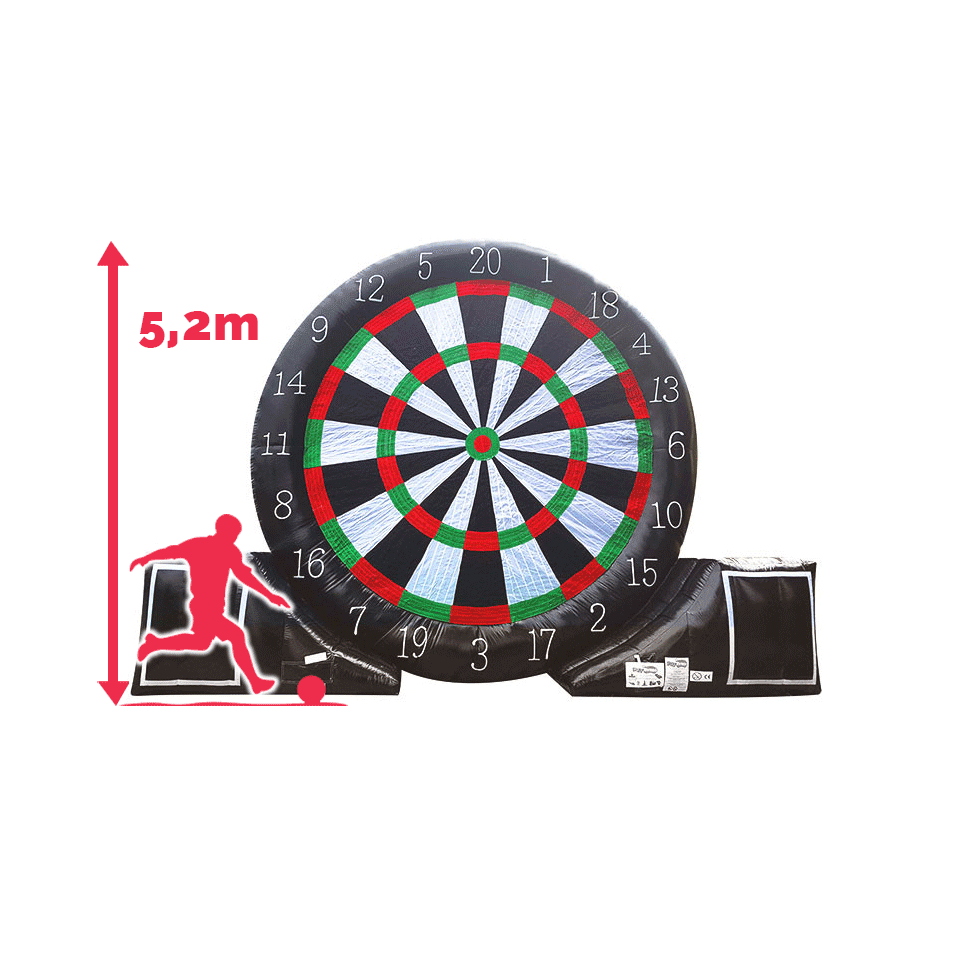 Aufblasbare Dartscheibe 5m gebraucht - 24553 - 2-cover