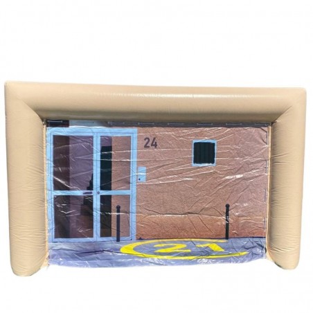Top-Eck-Schusswand aufblasbar - 646-cover