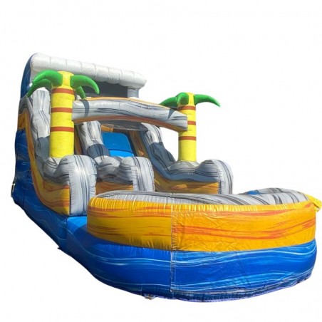 Aufblasbare Wasserrutsche Tropical Wave - 26699 - 3-cover
