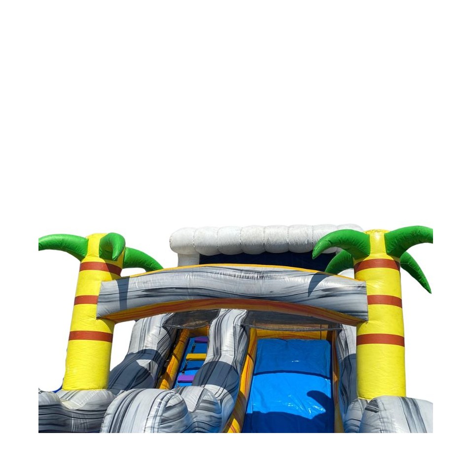 Aufblasbare Wasserrutsche Tropical Wave - 26706 - 13-cover Aufblasbare Wasserrutsche Tropical Wave - 26706 - 13-cover