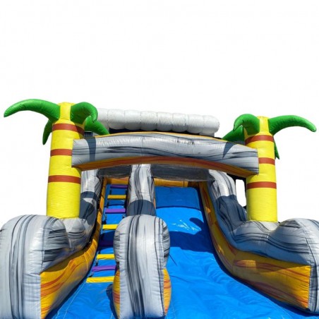 Aufblasbare Wasserrutsche Tropical Wave - 26707 - 15-cover