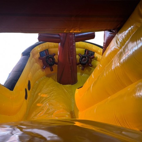 Aufblasbare Rutsche Pirat Braun - 27290 - 9-cover