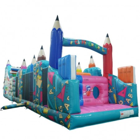 Hindernisparcours Hüpfburg 16M Schuldesign - 654-cover