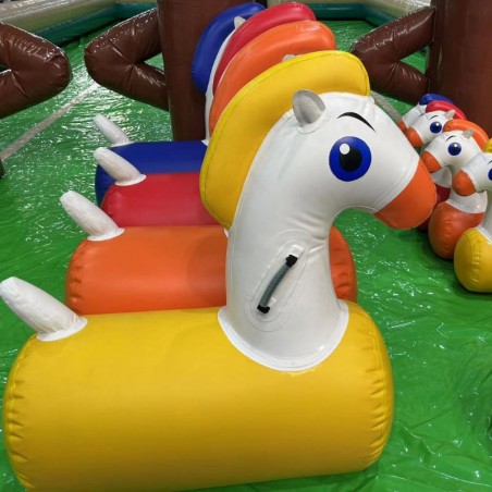 Aufblasbare Pferderennen - 27323 - 8-cover