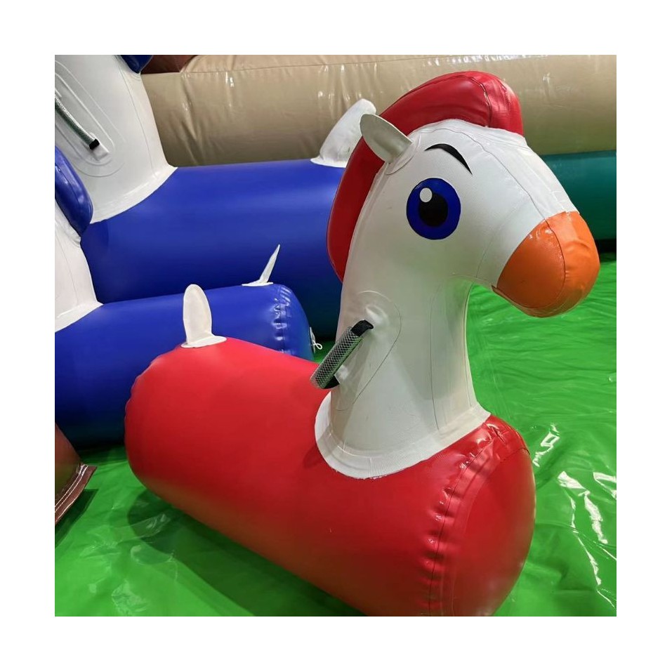 Aufblasbare Pferderennen - 27324 - 9-cover