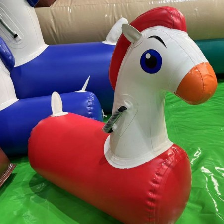 Aufblasbare Pferderennen - 27324 - 9-cover