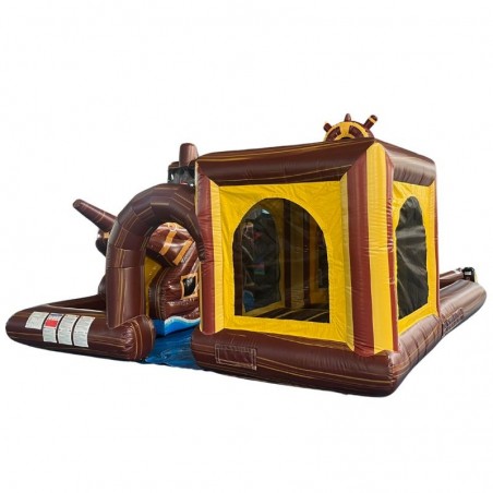 Piratenspielplatz Hüpfburg für Kinder - 27358 - 2-cover