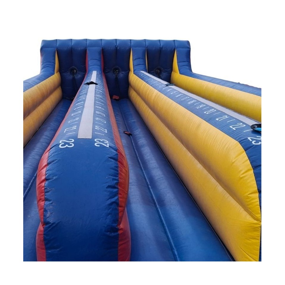 Gebrauchter Bungee Run (3 Bahnen) – weißer Klettverschluss - 28028 - 3-cover