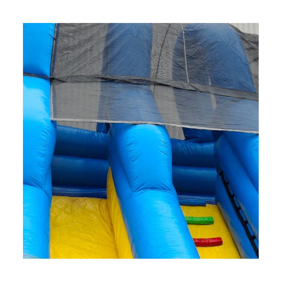 Gebrauchte Double Splash Strand-Wasserrutsche mit Becken - 28160 - 4-cover