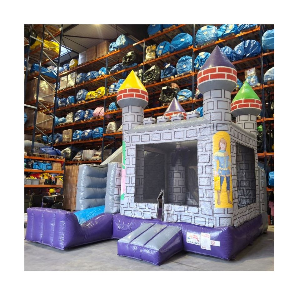 Hüpfburg Befestigte Schloss Gebraucht - 28165 - 1-cover