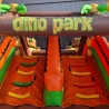 Dino Park Hüpfburg-Hindernisparcours gebraucht (24 m) - 28252 - 3-thumbs