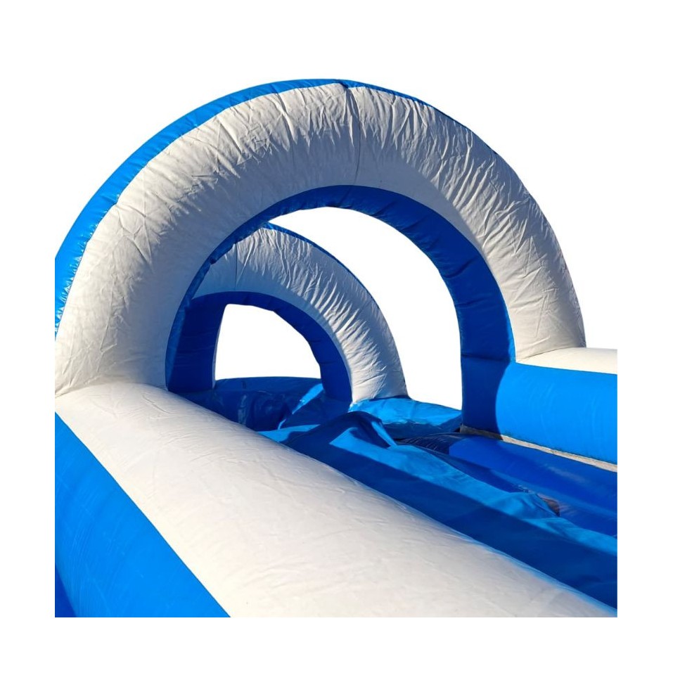 Gebrauchte Shark Slip ’n Slide Hüpfburg (Wasserrutsche) - 28296 - 6-cover