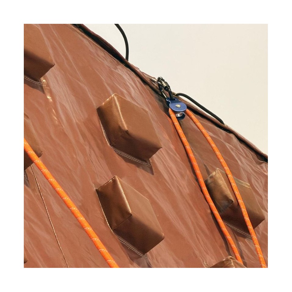 Aufblasbare Kletterwand 6 m gebraucht (Gurte inkl.) - 28327 - 3-cover