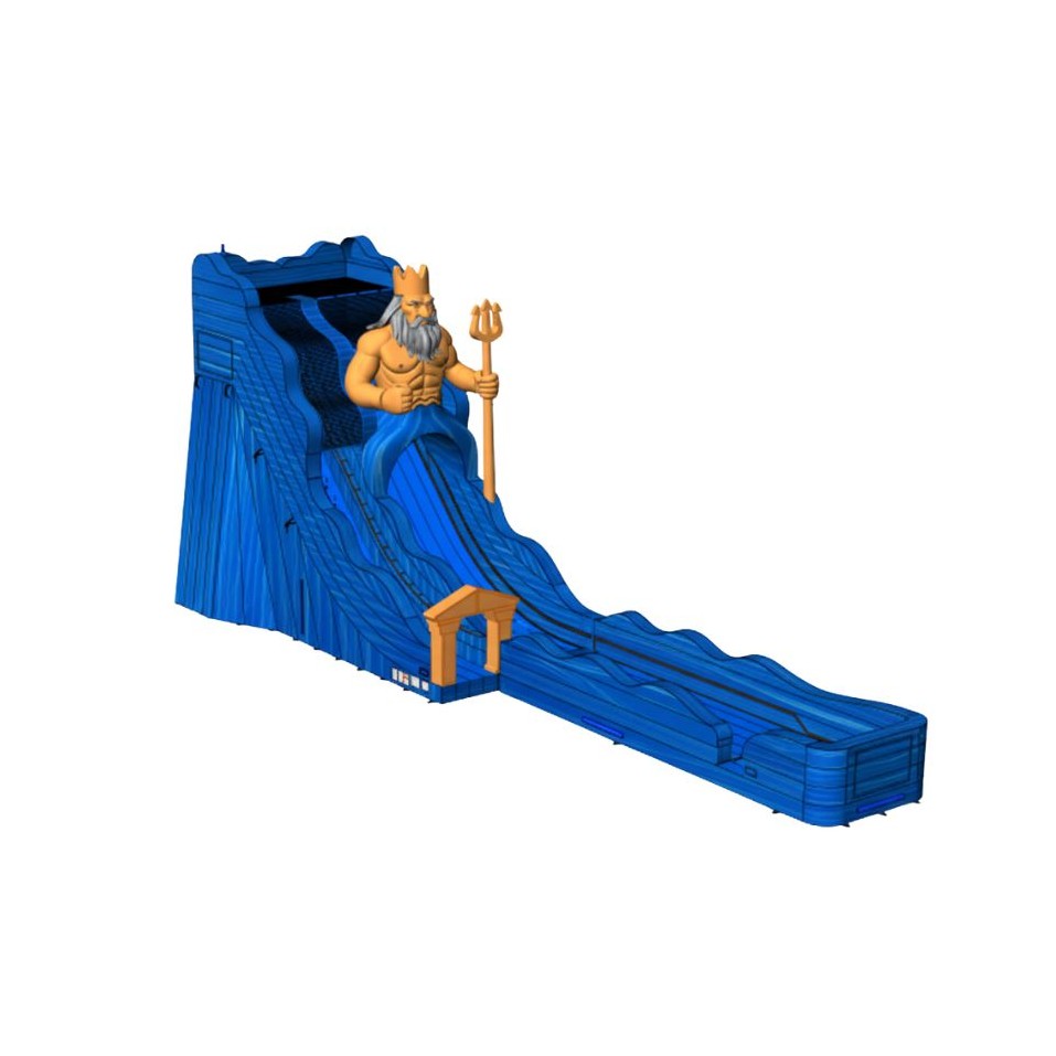 Riesen Aufblasbare Rutsche Poseidon (Meeres-Thema) - 724