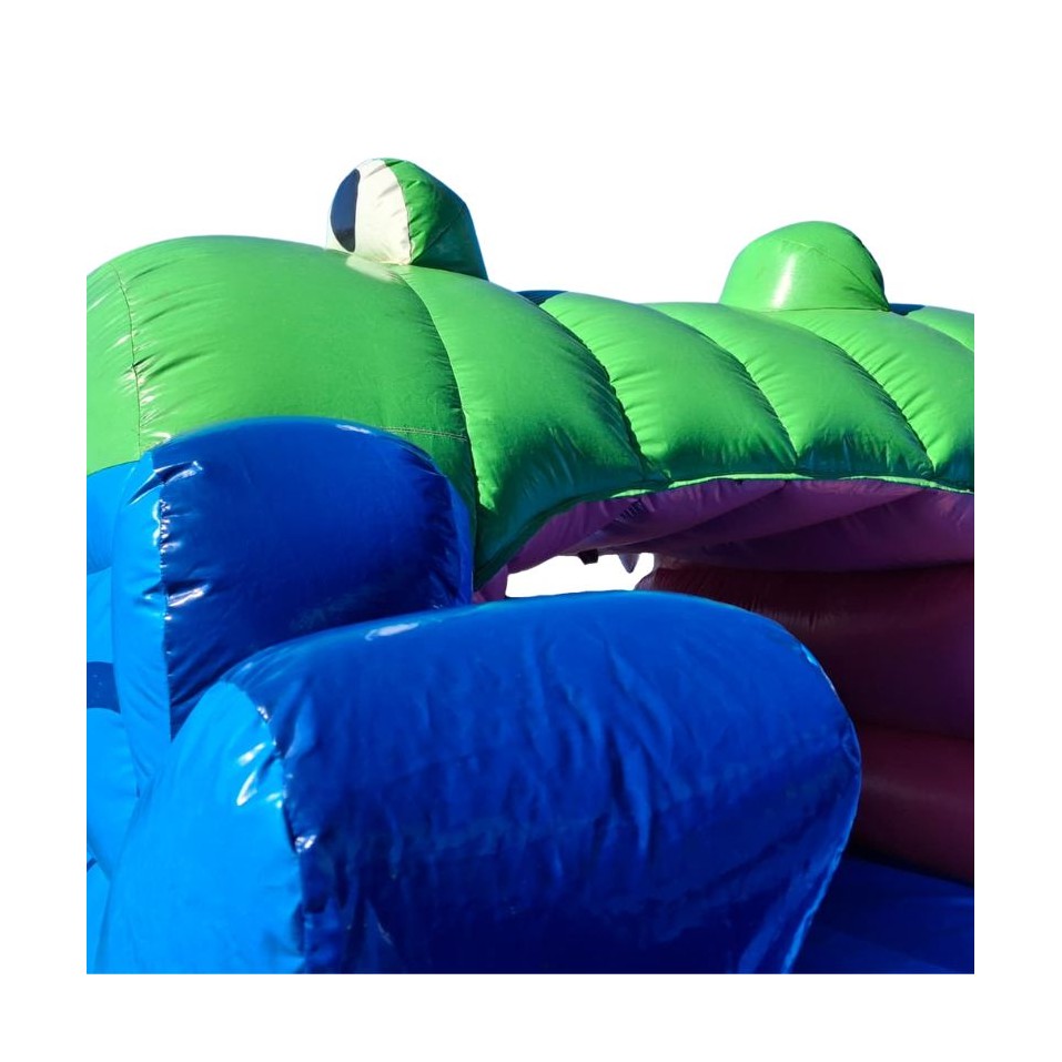 Gebrauchte aufblasbare Krokodil-Wasserrutsche (15 m) - 28501 - 8-cover
