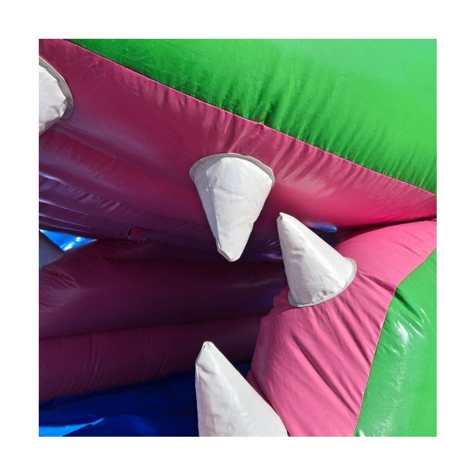 Gebrauchte aufblasbare Krokodil-Wasserrutsche (15 m) - 28502 - 3-cover