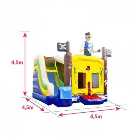 Pirate Bouncy Castle - 13496 - 7-cover