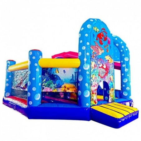 Little Mermaid Bouncy Castle - 13507 - 7-cover