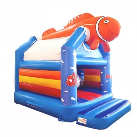 Clown Fish Bouncy Castle - 13553 - 2-cover