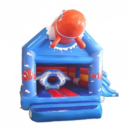 Clown Fish Bouncy Castle - 13554 - 3-cover