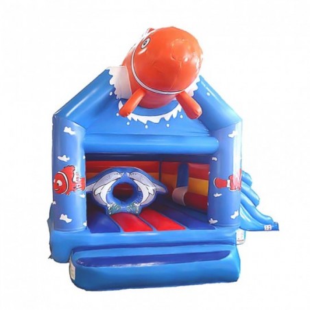 Clown Fish Bouncy Castle - 13556 - 5-cover