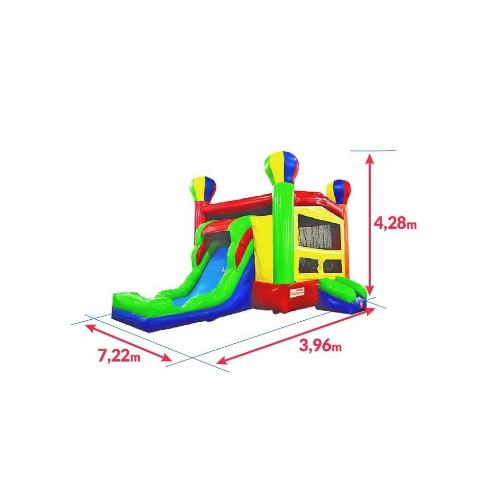 Hot Air Balloon Bouncy Castle - 13581 - 2-cover