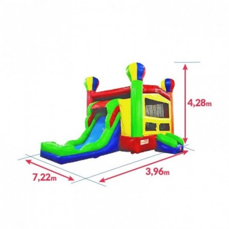 Hot Air Balloon Bouncy Castle - 13581 - 2-cover