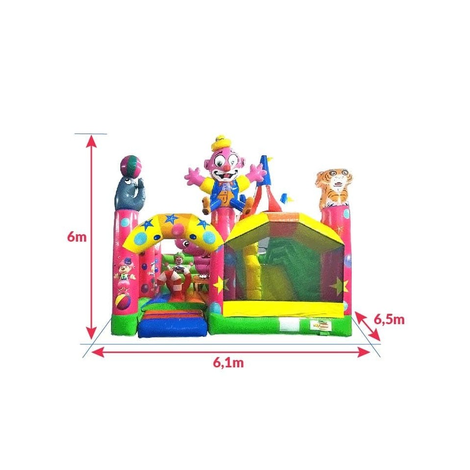 Circus Festival Bouncy Castle - 13590 - 4-cover