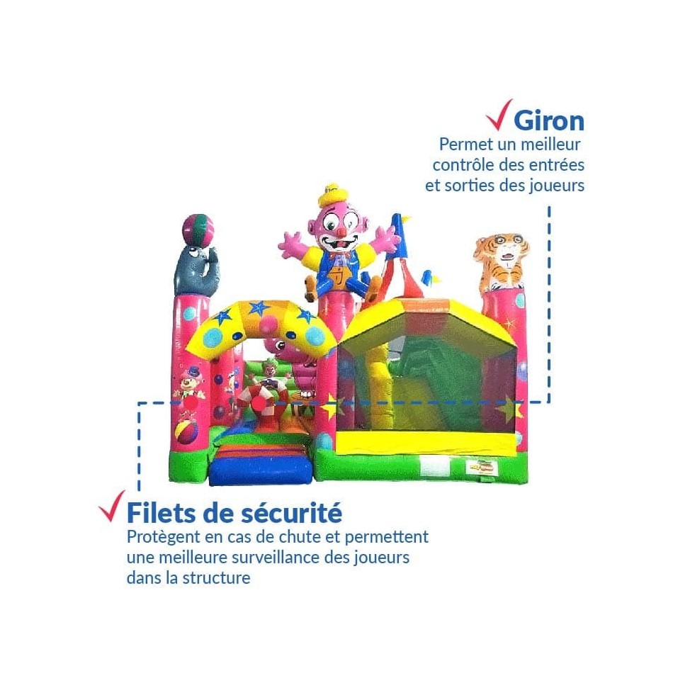 Circus Festival Bouncy Castle - 13591 - 5-cover