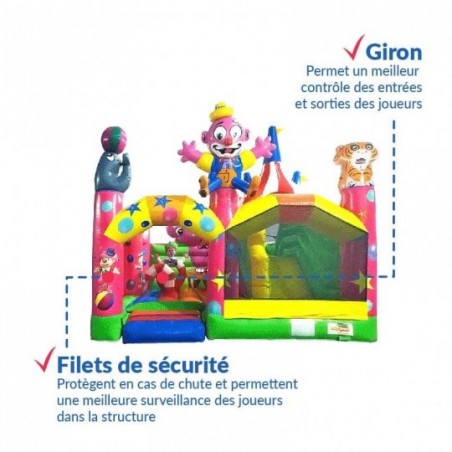 Circus Festival Bouncy Castle - 13591 - 5-cover