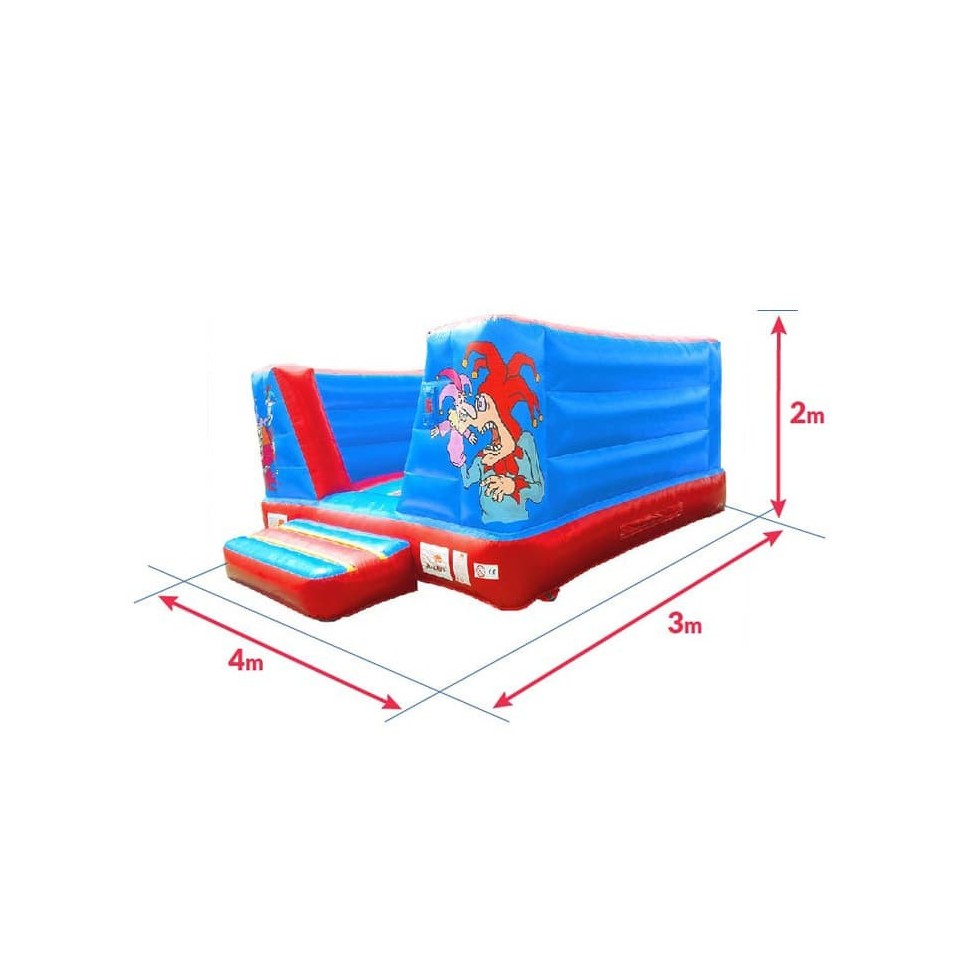 Clown Bouncy Castle 4m - 13626 - 7-cover