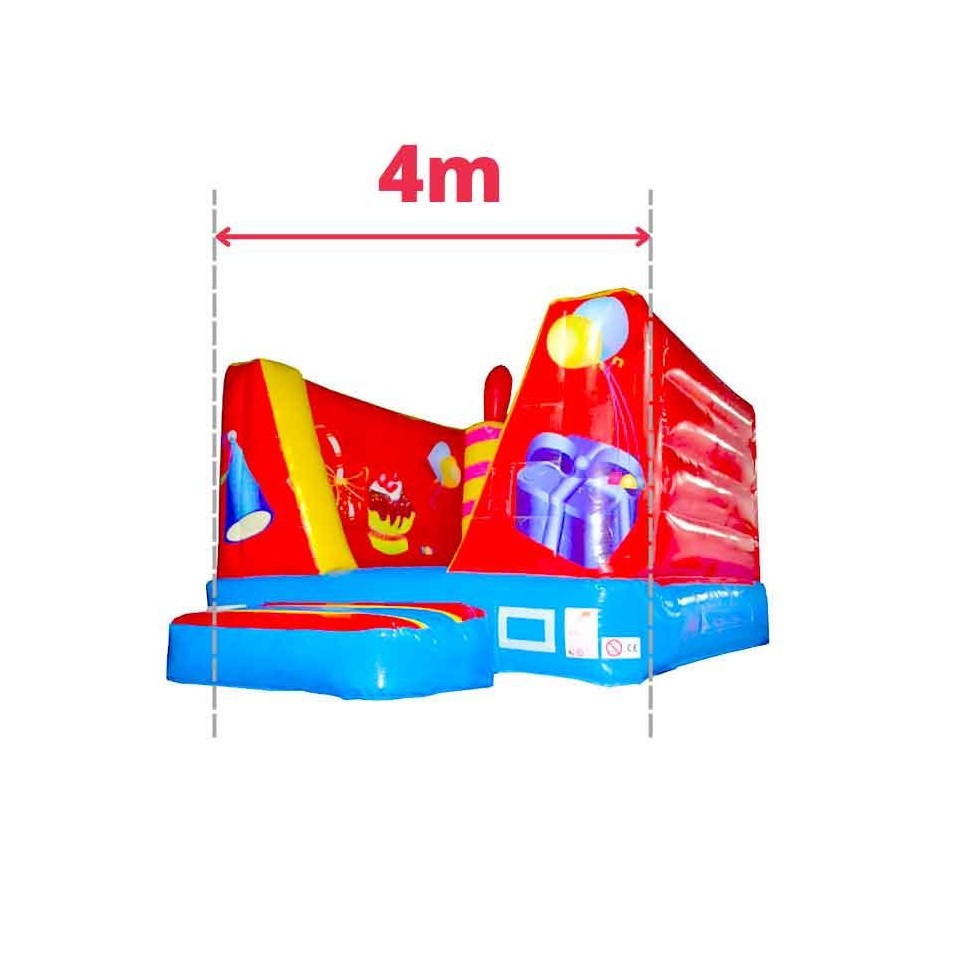 Celebration Bouncy Castle 4m - 13634 - 3-cover